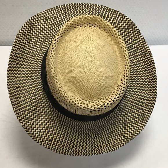 Imperial Vintage Woodstock Straw Hat - Picture 3 of 4